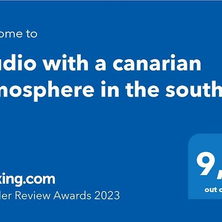 Studio With A Canarian Atmosphere In The South Costa Del Silencio Exteriör bild