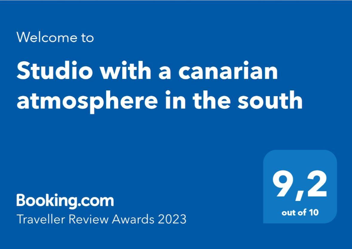 Studio With A Canarian Atmosphere In The South Costa Del Silencio Exteriör bild